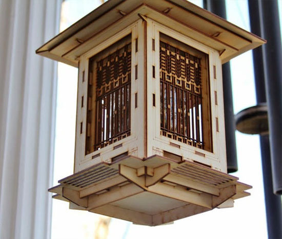 Unique 3D Puzzle Wooden Bird Feeder Kit