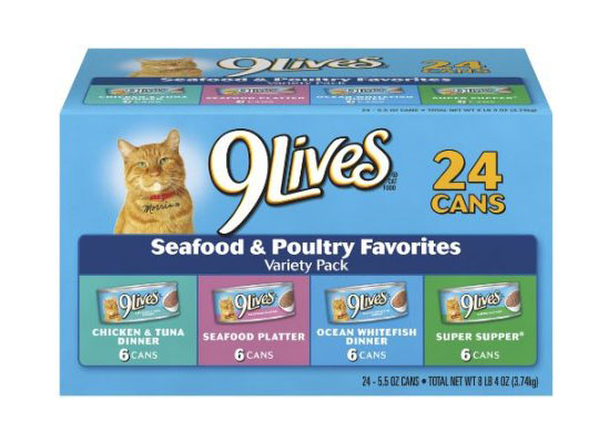 9Lives Seafood and Poultry Variety Pack