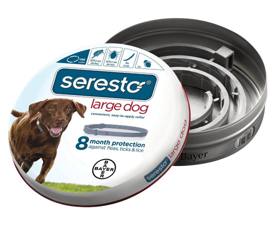 Bayer Seresto Flea and Tick Collar for Dogs