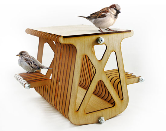 Modern Birdhouse by Paul Kweton