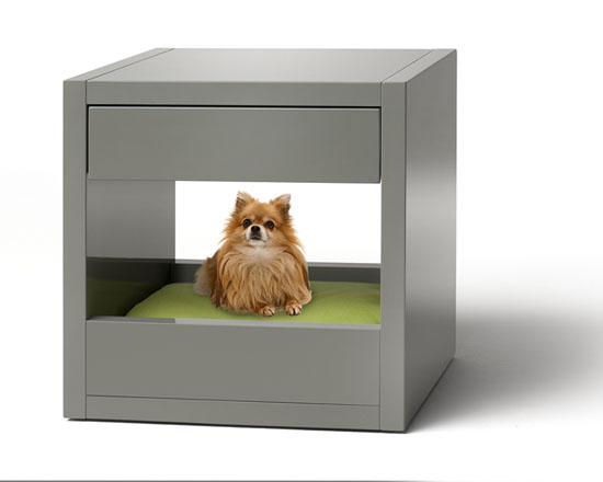 Bloq Pet Bed and Side Table by Binq Design