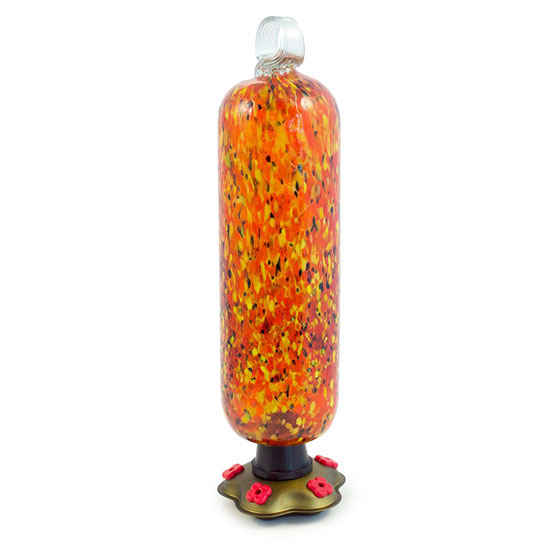 Beautiful and Colorful Carnival Hummingbird Feeder