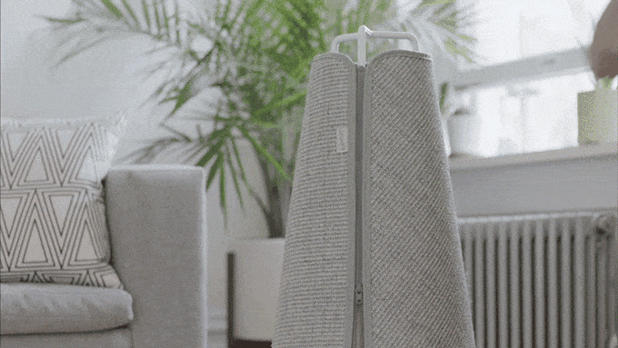 Cone : Modern Scratching Post and Cat Bed in One by WISKI