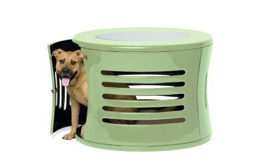 DenHaus ZenHaus Modern Dog House with End Table