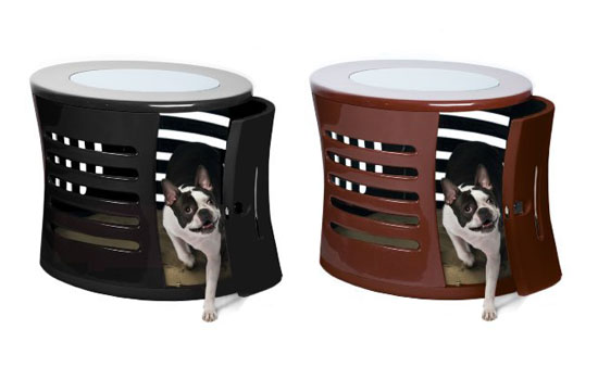 DenHaus ZenHaus Modern Dog House with End Table