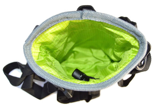 Dog Treat Training Bag with Mesh Pouch for Ball or Toys