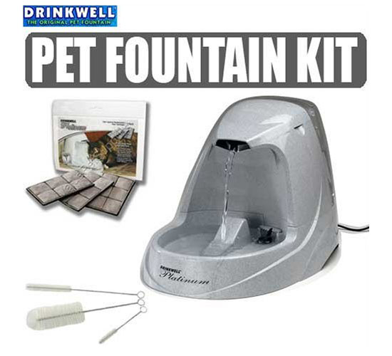 Drinkwell Platinum Pet Fountain Starter Set