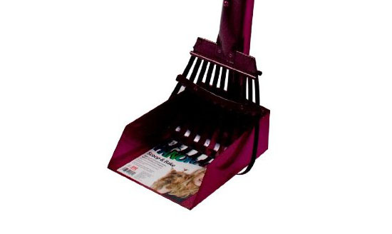 Flexrake 58AR Raspberry Panorama Small Dog Scoop and Rake Set