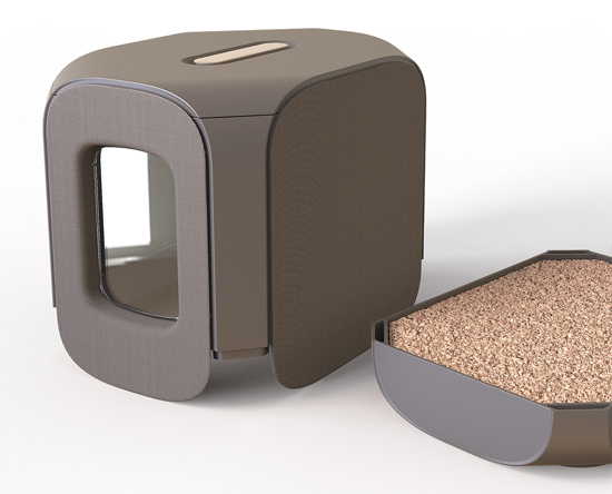 Gizelle Lifestyle Cat litter box by David dos Santos