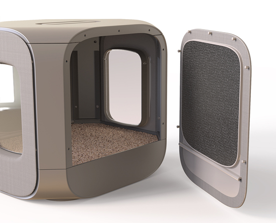 Gizelle Lifestyle Cat litter box by David dos Santos