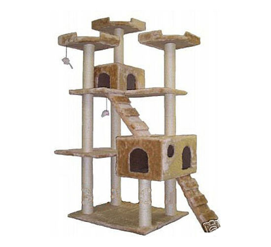 Go Pet Club Cat Tree Condo Scratcher