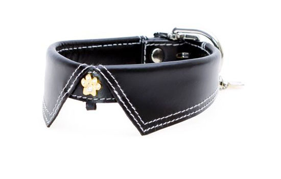 Hamish McBeth Savile Row Leather Dog Collars