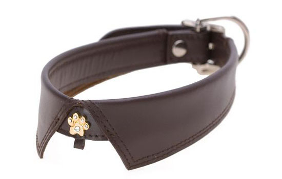 Hamish McBeth Savile Row Leather Dog Collars