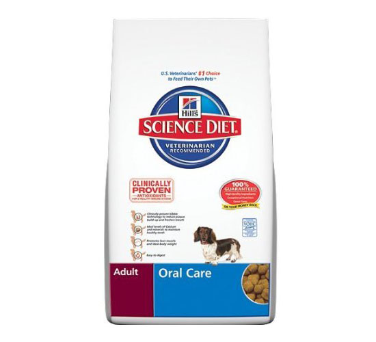 hill's science diet adult oral care dry dog food