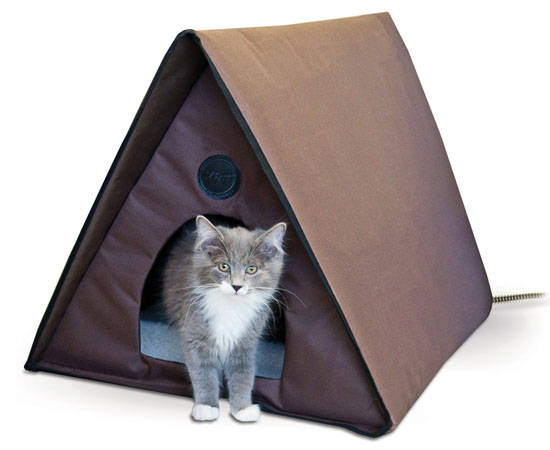 K&H Manufacturing Outdoor Kitty A-Frame Cat House