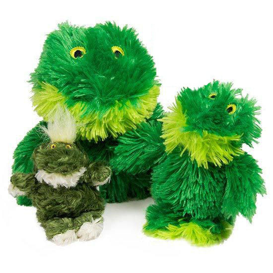 Kong Fuzzy Frog Squeaker Toy