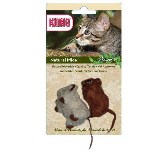 Kong Natural Mice Cat Toy