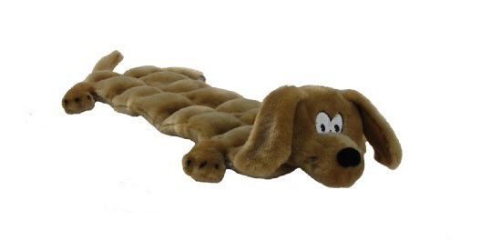 Kyjen Plush Puppies Squeaker Mat Long Body Dog Toy - Dog