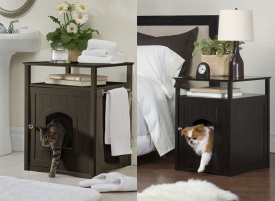 Merry Pet Cat Washroom - Night Stand Pet House