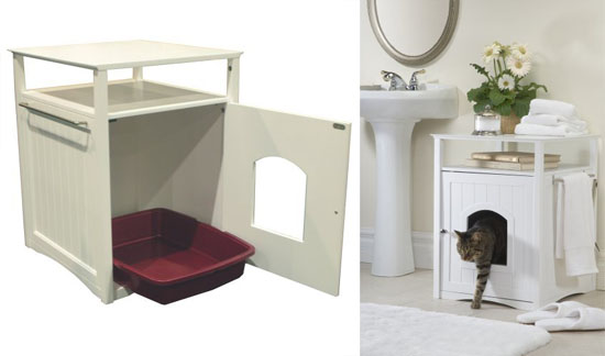 Merry Pet Cat Washroom - Night Stand Pet House