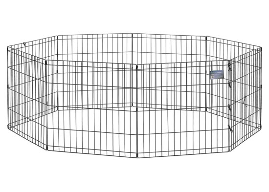 Midwest Black E-Coat Exercise Pen