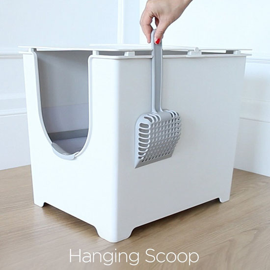 Modkat Flip Litter Box with Scoop and Reusable Liner