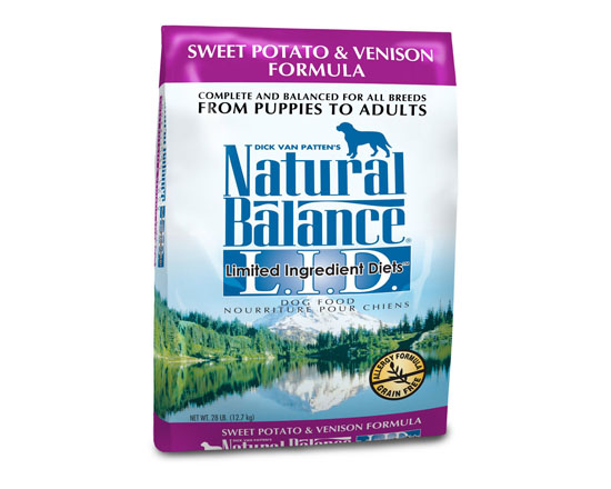 Natural Balance Dry Dog Food With Sweet Potato and Venison Formula