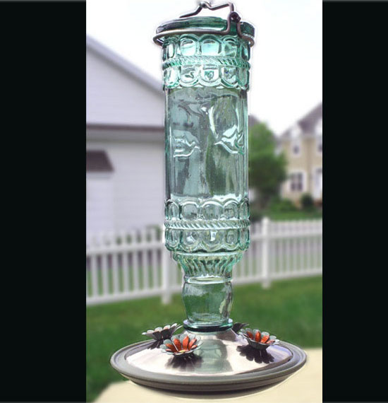 Perky Pet Antique Bottle Hummingbird Feeder