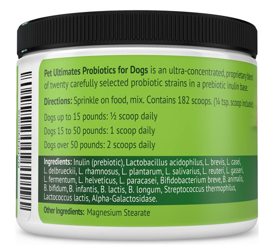 Pet Ultimates Probiotics for Dogs