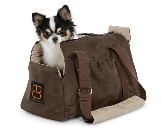 Petego Velvet Bitty Bag Pet Carrier