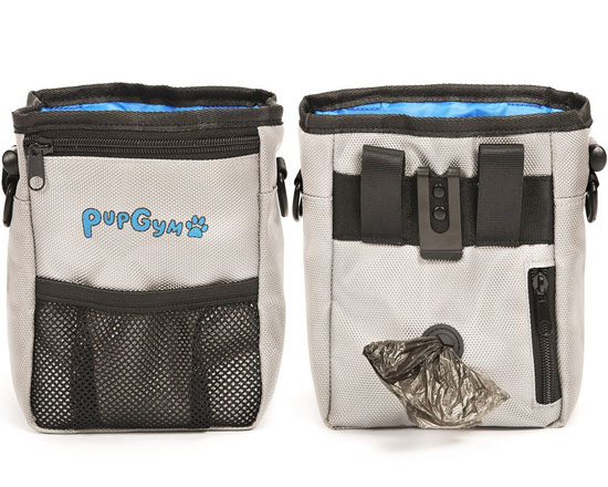PupGym Dog Treat Pouch and Training Bag