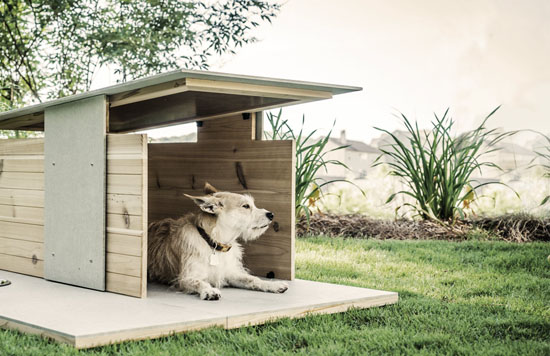 Puphaus Modern Dog House by Pyramddesignco