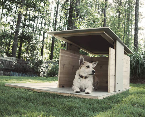 Puphaus Modern Dog House by Pyramddesignco