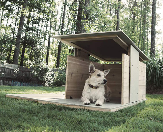 Puphaus Modern Dog House by Pyramddesignco