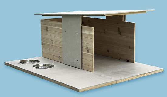 Puphaus Modern Dog House by Pyramddesignco