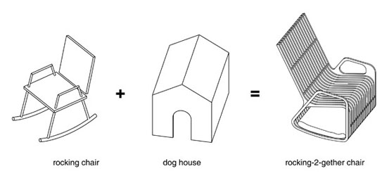 Rocking 2-gether Chair by Paul Kweton