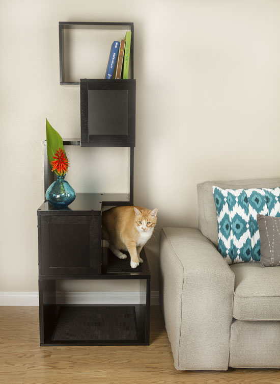 Sebastian 65-inch Modern Cat Tree by Designer Pet Products 