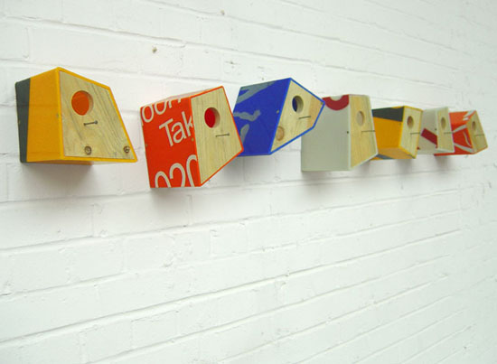 Shop Sign Bird Houses by Peter Marigold