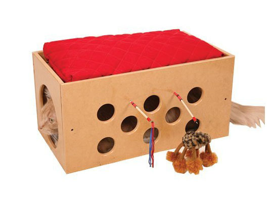 SmartCat Bootsie's Bunk Bed and Playroom for Cats