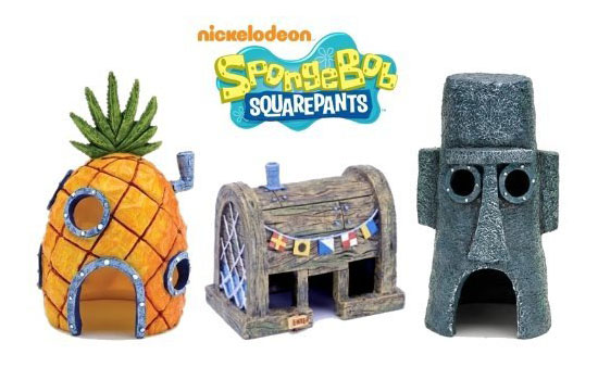SpongeBob SquarePants Home Aquarium Ornaments
