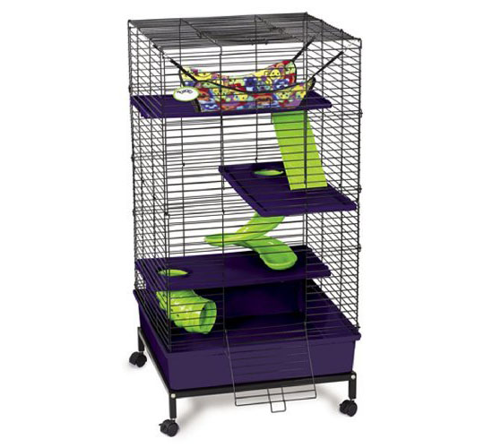 Super Pet My First Home Deluxe Multi-Level Pet Home with Stand