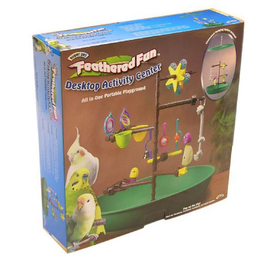 Super Pet Playtime Activity Center for Parakeets and Cockatiels