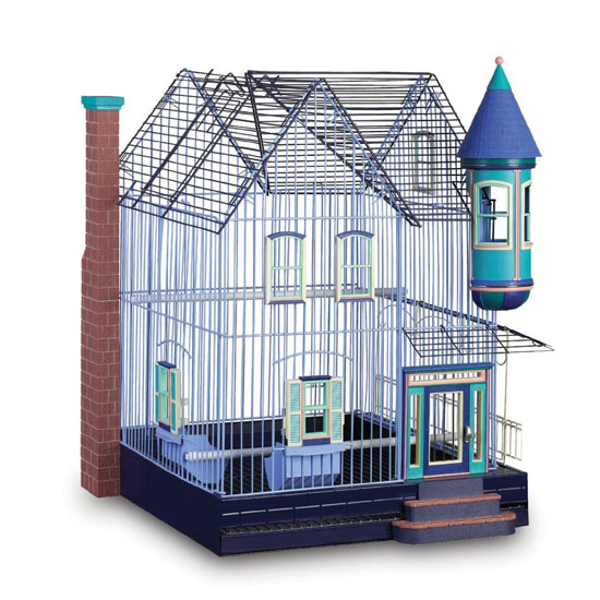 Featherstone Heights Victorian Bird Cage