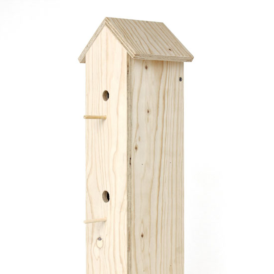 Tweety Tower Modern Birdhouse